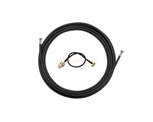 Комплект для антенны кабель и переходник TS9