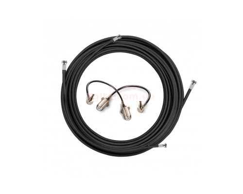 Комплект для MiMO антенны кабель и переходник CRC9