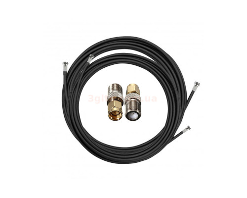 Комплект для антенны кабель и переходник SMA