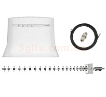 Комплект 4G WiFi роутер ZTE MF283U и антенна Стрела 3G/4G 21Дб