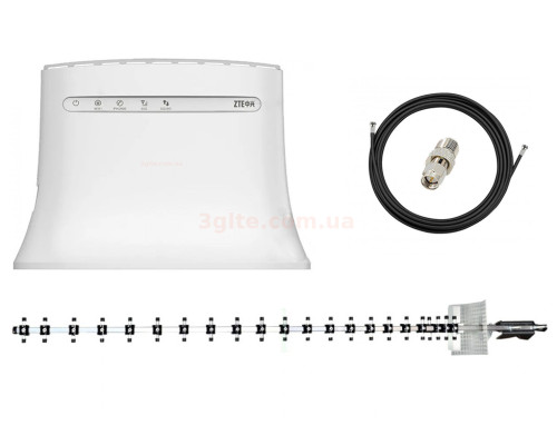 Готовое решение Huawei ZTE MF283+ и антенна 3G/4G 21 Дб Стрела