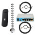  HUAWEI E3372h-320  + Mikrotik hAP ac lite + Антенный комплект MIMO на 20 ДБ
