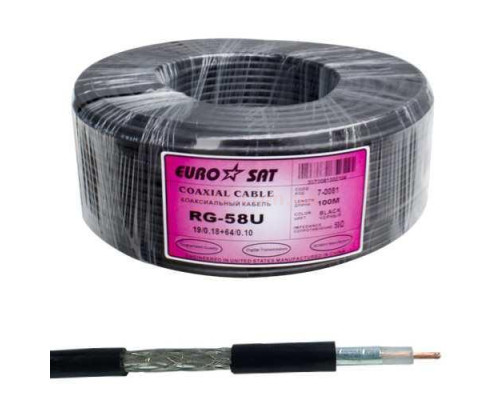 Бухта кабеля Toridoku RG-58U 100 м