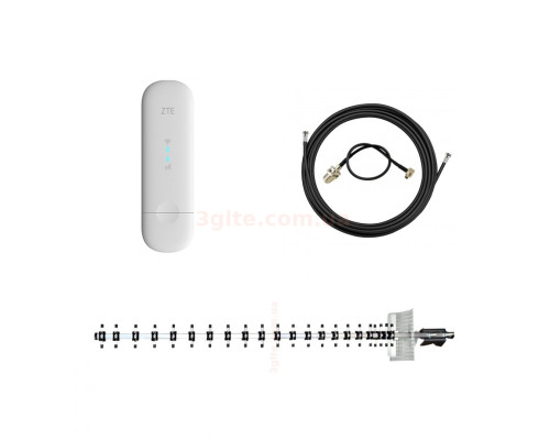 Wifi-модем ZTE MF79+Антенный комплект Стрела на 21дБ