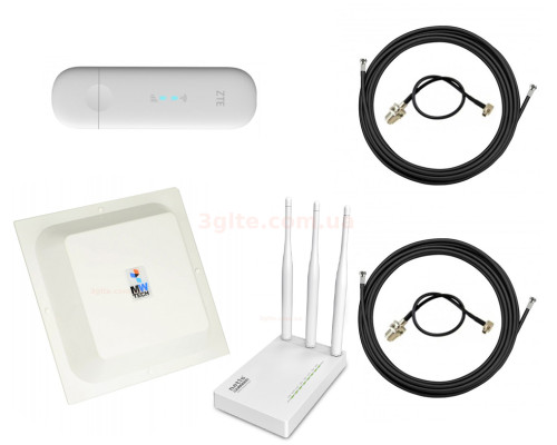 ZTE MF79+Антенный комплект MIMO+Netis MW5230 