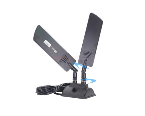 Toridoku МІМО Dual 12 + 12 dBi 600-6000 МГц TS9