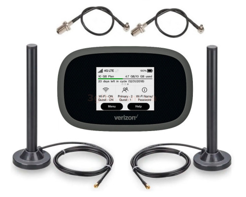 Купить Мобильный wi-fi роутер Inseego MiFi 8800L + Автомобильный 4G комплект Toridoku 2*10 Dbi