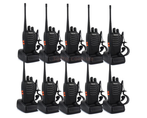 Рация Baofeng BF-888s - комплект 10шт.