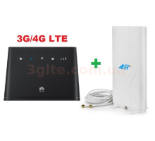 Комплект 4G WiFi роутер Huawei B310s-22 + Mimo антенна