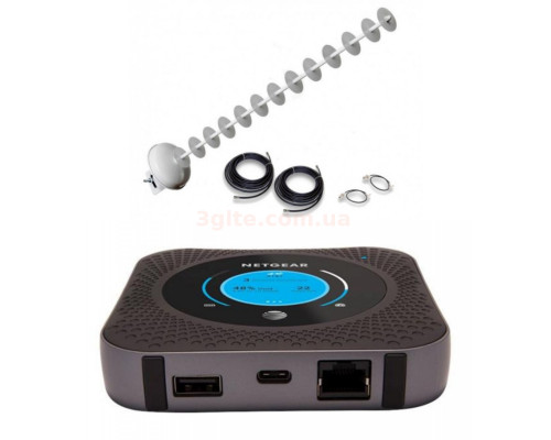 Netgear Nighthawk M1 (MR1100)+Антенный комплект Стрела Mimo на 20 ДБ