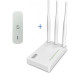 Комплект WiFi роутер Netis MW5230 + 3G/4G модем Huawei K5160