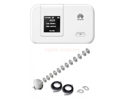 4G/3G WiFi роутер Huawei E5372 Stock+Антенный комплект MIMO Стрела