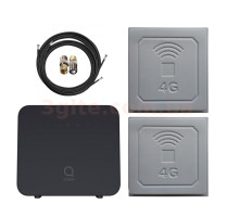 3G/4G WiFi роутер Alcatel Linkhub Home Station HH42CV  и Супер комплект усиления на 34 ДБ