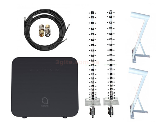 Alcatel HH42CV+антенный комплект 21 ДБ (все операторы) двойное усиление с кронштейнами