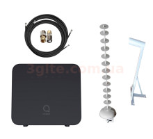 3G/4G WiFi роутер Alcatel Linkhub Home Station HH42CV  и  комплект MIMO на 20 ДБ с кронштейном