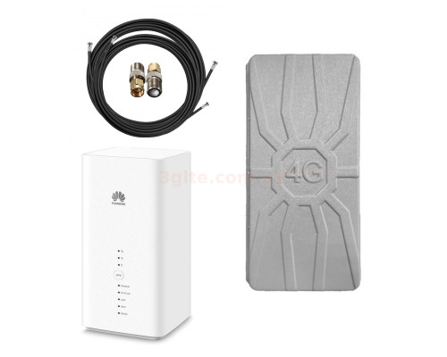 Huawei B618 в комплекте с панельной антенной RunBit 16  ДБ