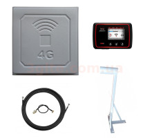 3G/4G  Wi-Fi роутер Novatel Mifi 6620L + панельный антенный комплект + кронштейн