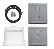Комплект 3G/4G WiFi роутер ZTE MF283U и Супер комплект усиления на 34 ДБ
