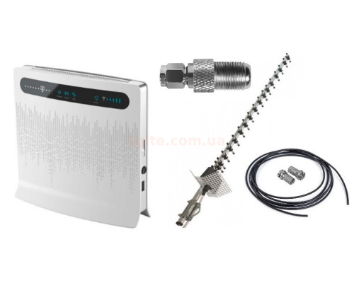 3G/4G роутер Huawei B593 + антенна 3G/4G 21Дб