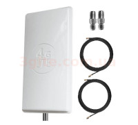 Антенна Mimo 24 дБи + 2 кабеля 10м RG58U+ 2 адаптера SMA